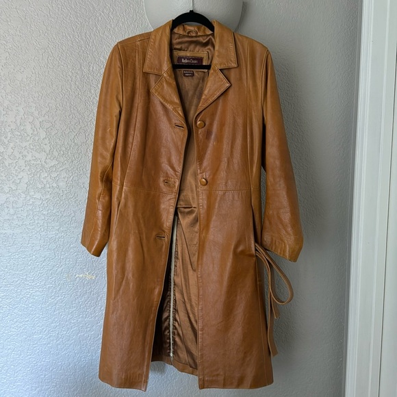 Marlboro classic leather coat - Picture 1 of 2